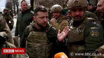 Ukraine war: Peace talks still on despite 'genocide', Zelensky says