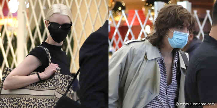 Anya Taylor-Joy Spotted Jetting Out of L.A. with Boyfriend Malcolm McRae