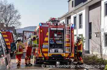 Feuerwehreinsatz in Leonberg - Wasserboiler fängt Feuer - Leonberger Kreiszeitung