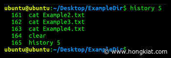 How to Use History Command in Linux