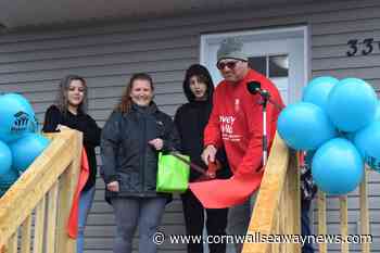 Habitat for Humanity Cornwall hands keys to Leaf-Saucier Family - Cornwall Seaway News