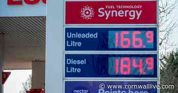 Most expensive and cheapest petrol and diesel in Cornwall today - Cornwall Live