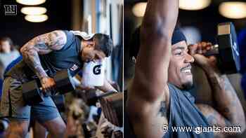 Blake Martinez, Sterling Shepard on comeback trail - Giants.com