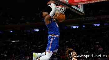 RJ Barrett scores 31 as Knicks sprint past Trail Blazers - Sportsnet.ca