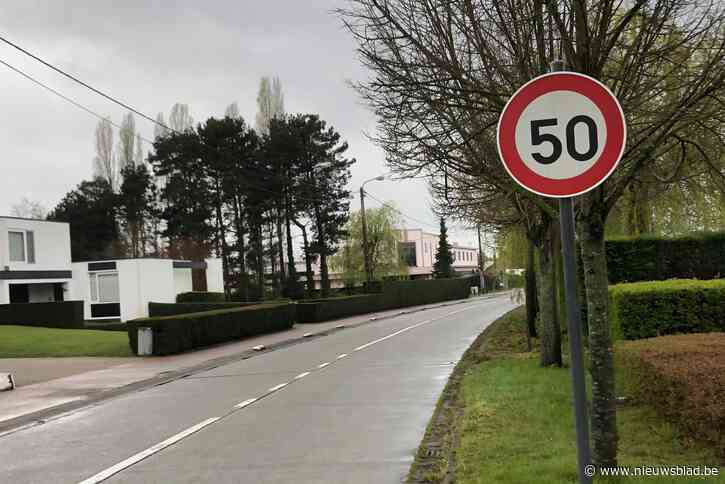 Voortaan maar 50km/u tussen N16 en Hingene