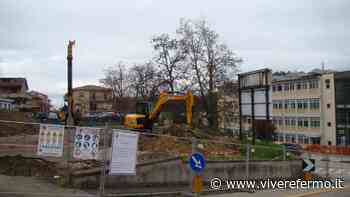 Fermo: iniziati i lavori per la realizzazione del sovrappasso pedonale di via Salvo D'Acquisto - Vivere Fermo