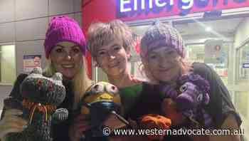 Bathurst's Bronwyn Aberley, Karla McDiarmid and Kylie Thompson take part in Ronald McDonald House Charities Orange CEO Walk In My Shoes - Western Advocate