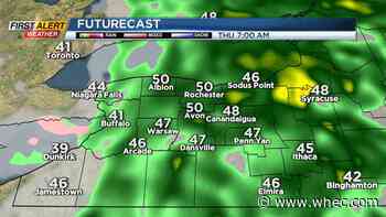 First Alert Weather: Milder weather is on the way next several days with rain likely Thursday