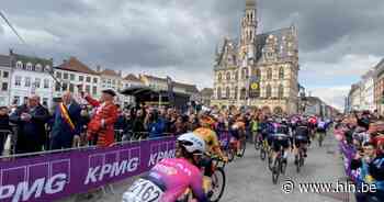 Belleman moedigt dames aan bij de start in Oudenaarde - Het Laatste Nieuws