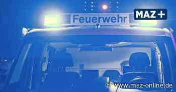 Luckenwalde: Sirenen-Alarm nach Feuer in Zug-Toilette am Bahnhof - Märkische Allgemeine Zeitung