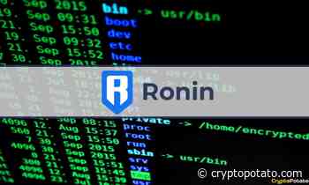 Axie Infinity’s Ronin Bridge Hacker Starts to Move Stolen Ethereum (ETH) - CryptoPotato