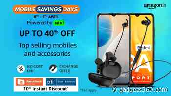Amazon Mobile Savings Days, TV Savings Days Sales Now Live: Top Discounts, Offers