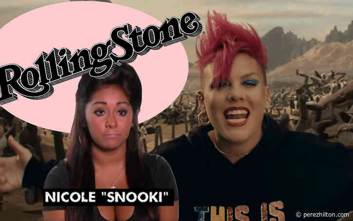 Ouch! Pink Really Tore 'Irrelevant' Rolling Stone A New One! See Why She's So Upset!
