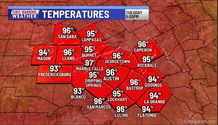 LIVE: Record breaking heat today ahead of cold front