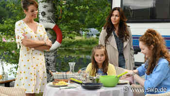 Kinderdarstellerin in der ZDF-Serie „Frühling“: Lilli Schweiger aus Neu-Ulm spielt an der Seite von Simone Thomalla - SWP