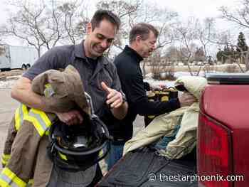 Twin city: Saskatoon firefighters join relief effort for Ukraine's Chernivtsi