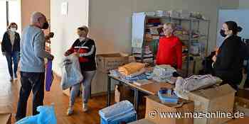 Flüchtlingshilfe: Wittenberge und Pritzwalk sammeln, was das Zeug hält - Märkische Allgemeine Zeitung