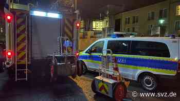 Feuerwehreinsatz Wittenberge: Verdacht auf Suizid führt zu Türnotöffnung - svz – Schweriner Volkszeitung