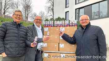 Osterhasen fürsKlinikum - HGV verschenkt Nervennahrung - Schwarzwälder Bote