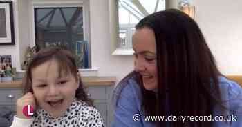 ITV Lorraine show presents brave Scots schoolgirl with bike to celebrate cancer remission - Daily Record