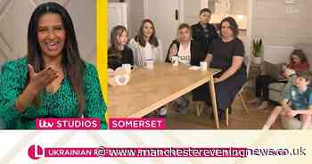 Ranvir Singh fights back tears on ITV Lorraine as she hears family's story - Manchester Evening News