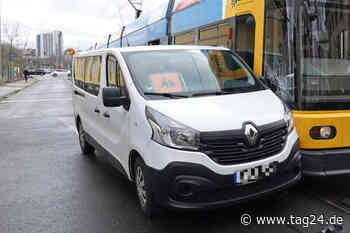 Unfall in Dresden-Gorbitz: Kleintransporter und Straßenbahn krachen ineinander - TAG24