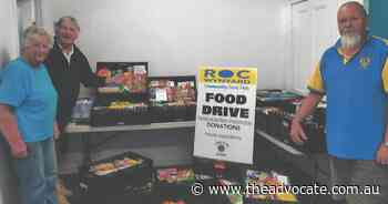 Wynyard community donate groceries and over $1200 for food hub - The Advocate