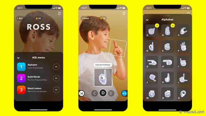 Snapchat’s New AR Lens Teaches You Sign Language
