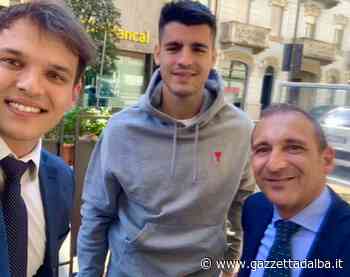 Lo juventino Alvaro Morata pranza ad Alba con la moglie Alice - http://gazzettadalba.it/