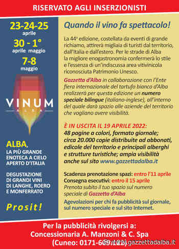 Scegli Gazzetta d'Alba per le tue inserzioni - http://gazzettadalba.it/