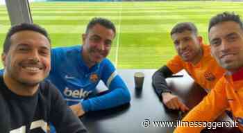 Lazio, Pedro ritrova gli amici Xavi, Busquets e Jordi Alba - ilmessaggero.it