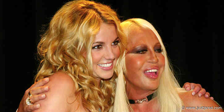 Donatella Versace Shares New Details About Her Meeting with Britney Spears