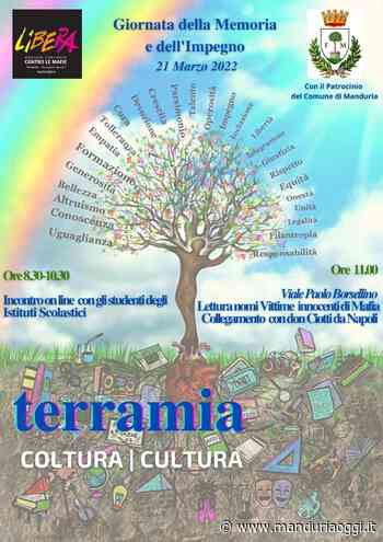 MANDURIA - L'impegno di Libera e la partecipazione degli studenti alla Giornata della Memoria e dell'Impegno 2022 - ManduriaOggi