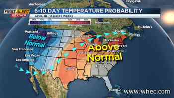 First Alert Weather: 1 more nice day Wednesday, then wet weather returns