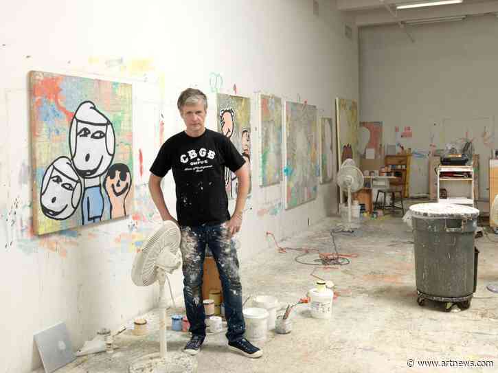 Donald Baechler, Maker of Pared-Down Paintings That Brought Him Fame in ’80s New York, Dies at 65