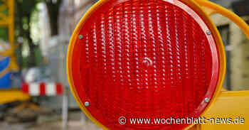 Vollsperrung im Bereich Hindenburgstraße – Seestraße in Ravensburg - WOCHENBLATT