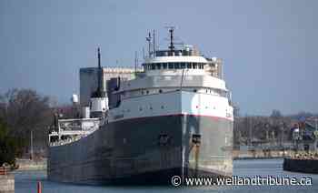 Ojibway makes final voyage up the Welland Canal to Port Colborne ship recycling yard - Welland Tribune