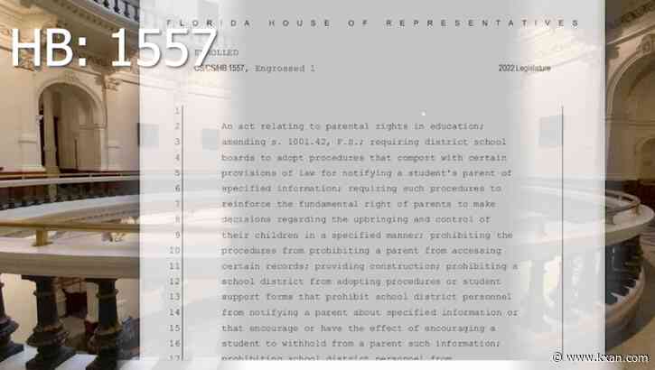 What would the Florida law critics call 'Don't Say Gay' look like in Texas?