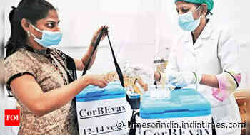 Covid-19: Mumbai now worst in Maharashtra in inoculating 12-14 year olds - Times of India