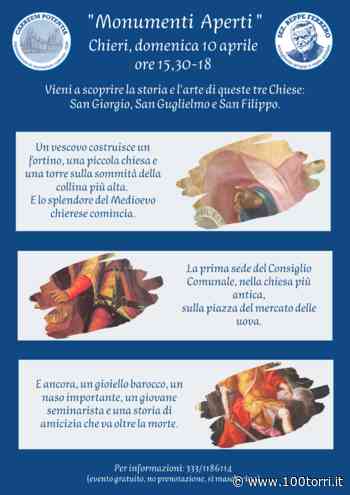 Chieri, domenica 10 aprile torna "Monumenti aperti" - CentoTorri