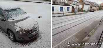 Sorpresa, neve e grandine a Poirino e Chieri. E in alcuni casi è arrivata anche la grandine - La Stampa