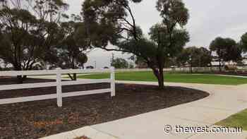 Geraldton bishop and community visit Three Springs for opening ceremony of Dominican Park - The West Australian