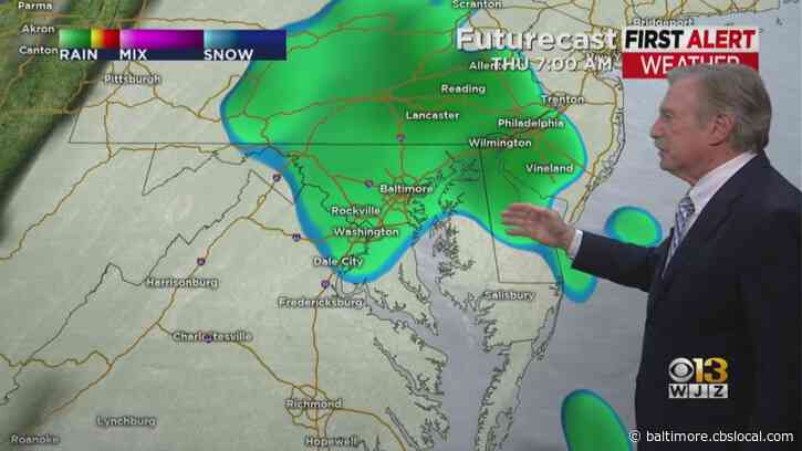 April Showers Continue To Linger Over Maryland