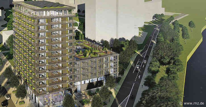 Heidelberg:  Studentisches Wohnen am Neckar in 13 Stockwerken