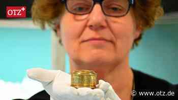 Ein goldener Schatz geborgen aus der Saale bei Jena