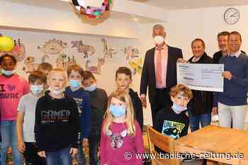 5000 Euro Spende für das Christophorus Jugendwerk in Oberrimsingen - Breisach - Badische Zeitung