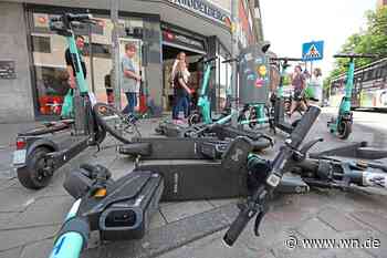 Parkende E-Scooter sollen Blinde per Piepton warnen