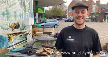 Hull petrol station area transformed into rain water garden - Hull Live