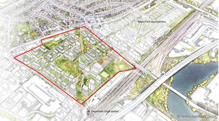 3,500 homes to be built next to Dagenham Dock railway station