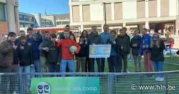 Leerlingen Sint Aloysius voetballen voortaan in pannakooi - Het Laatste Nieuws